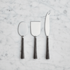 A Set of Three Rustic Style Cheese Knives - Distinctly Living