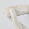 A Set of Two Paris Bistro Chairs With Canvas Seat - Beach White, Slate or Natural - Distinctly Living