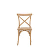 A Set of Two Paris Bistro Chairs With Woven Ratan Seats - Natural - Distinctly Living