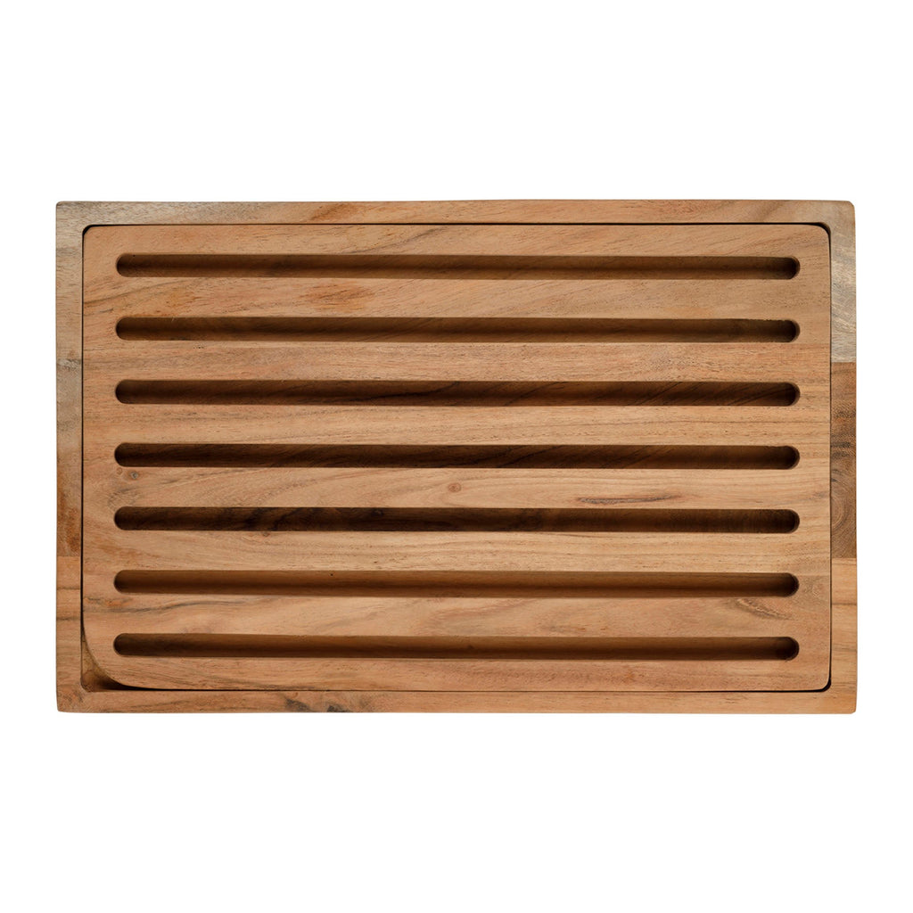 Acacia Kitchen - Breadboard with Crumb Catcher - Distinctly Living