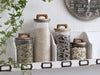 Accacia Lidded Glass Storage Jars - Small, Medium, Large or XL - Distinctly Living