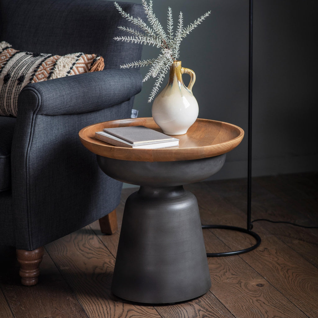 Alabama Side Table 480x480x470mm - Distinctly Living