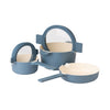 All In One Soft Touch Blue Cookware Set - Distinctly Living