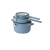 All In One Soft Touch Blue Cookware Set - Distinctly Living