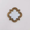 Antique Bronze Quatrefoil Mirror - Distinctly Living