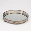 Antique Gold Mirrored Tray - Distinctly Living