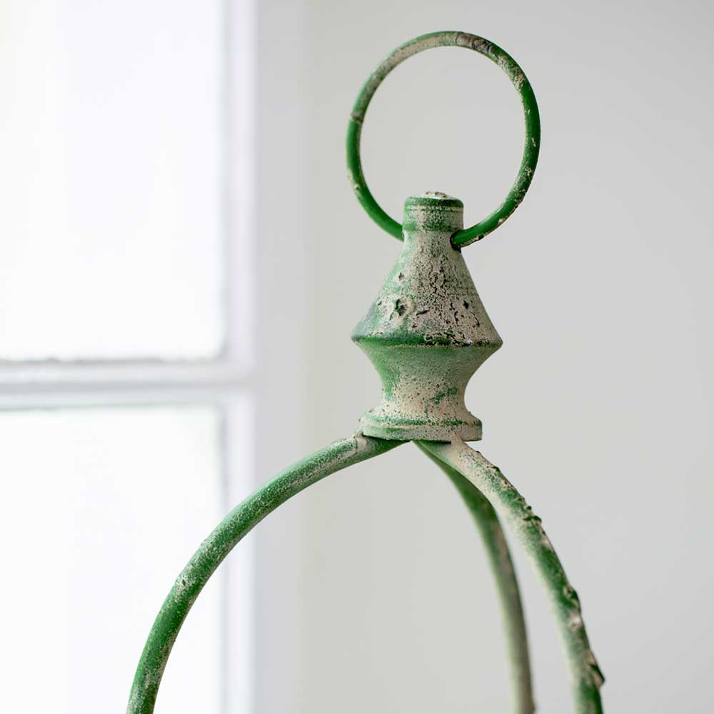 Antique Green Garden Hurricane - Distinctly Living