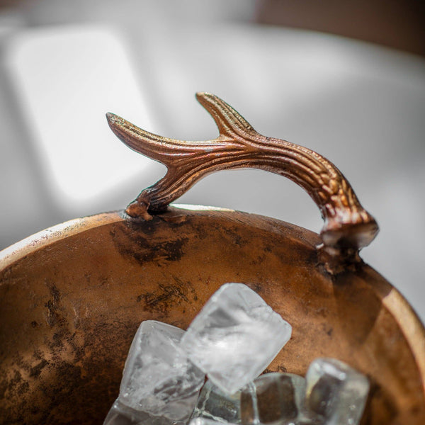Antique Style Large Stag Wine Cooler - Distinctly Living