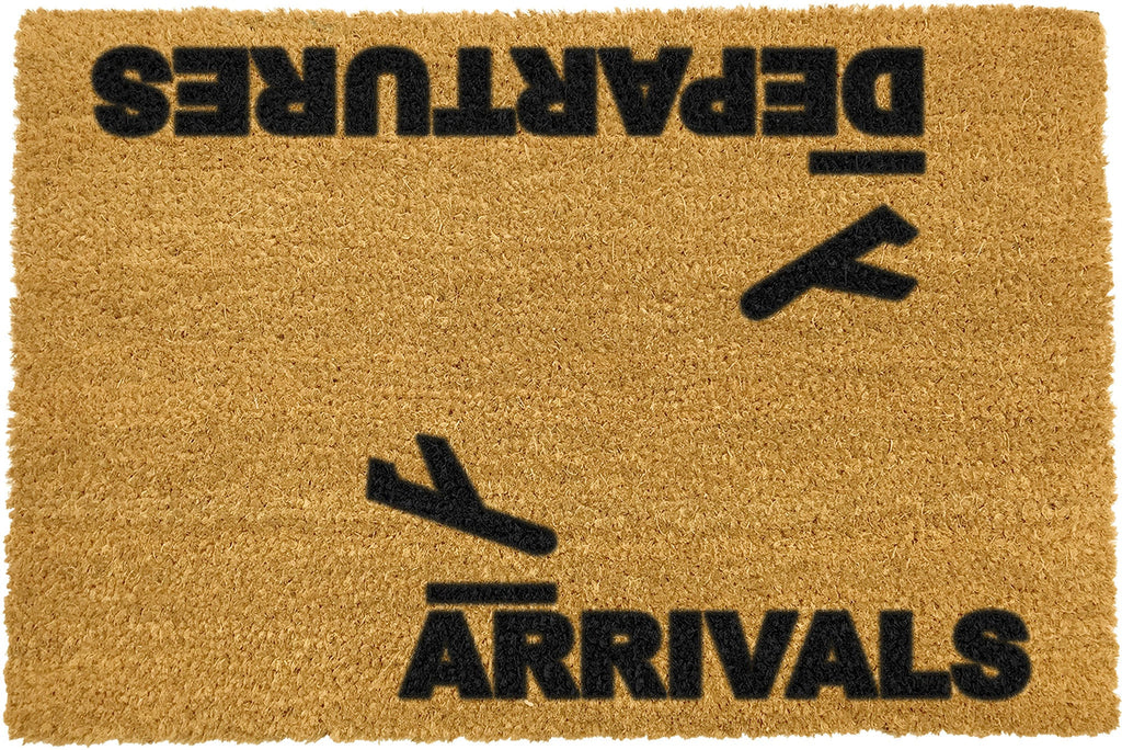 Arrivals and Departures Doormat - Distinctly Living