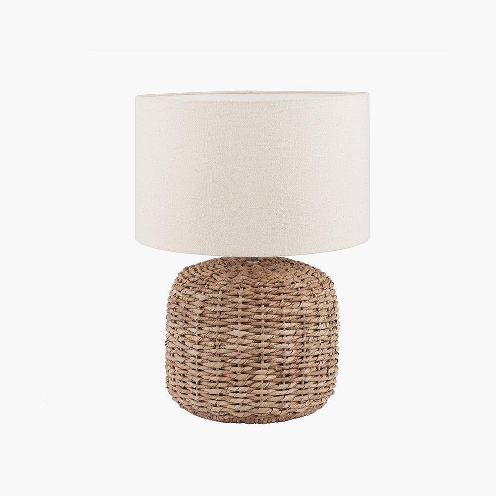 Ascoli Natural Woven - Small Table Lamp - Distinctly Living