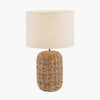 Ascoli Natural Woven - Tall Table Lamp - Distinctly Living