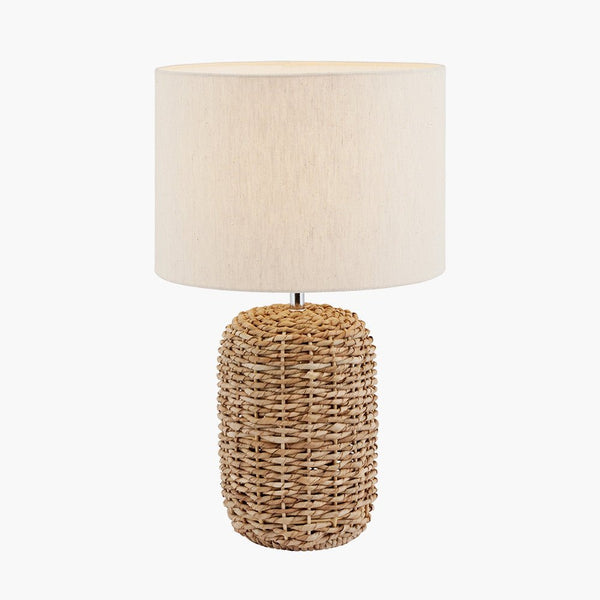 Ascoli Natural Woven - Tall Table Lamp - Distinctly Living