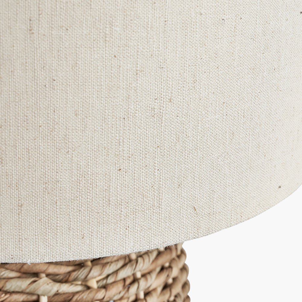 Ascoli Natural Woven - Tall Table Lamp - Distinctly Living