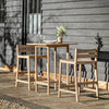 Ascot Garden Bar Table and Stool Set - Distinctly Living