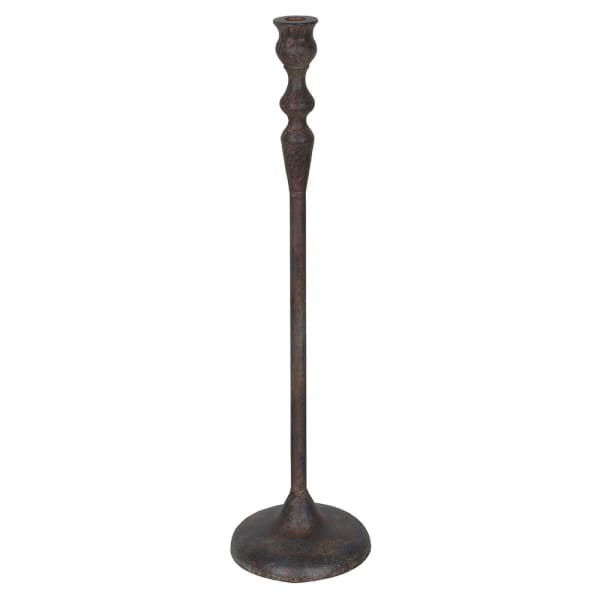 Aster Verdigris Candle Holder – Tall - Distinctly Living