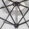 Athens 2.7m Garden Parasol - Grey or Cream - Distinctly Living
