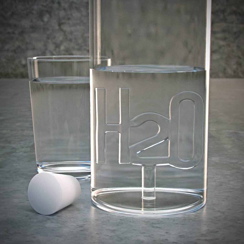 Atlantis H2O Water Bottle 1.2 L - Carafe - Distinctly Living
