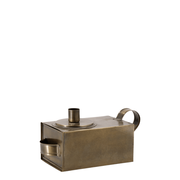 Bastien Antique Brass Candle Box - Distinctly Living