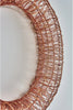 Battery or Mains Shimmer and Shine LED Circle - 25cm Copper - Distinctly Living