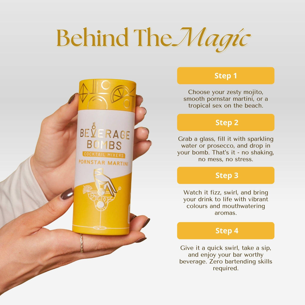 Beverage Bombs - Instant Cocktails - Distinctly Living