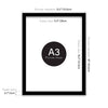 Black A3 Picture Frame - Distinctly Living