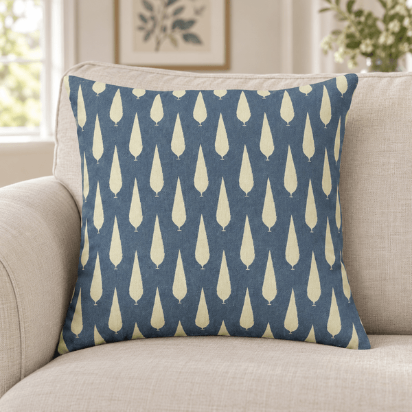 Blue Cypress Cushion - Distinctly Living