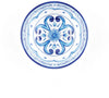 Blue Mediterranean Bowl - Distinctly Living