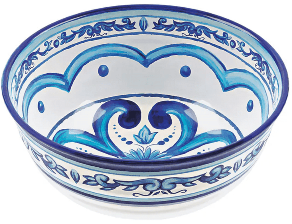 Blue Mediterranean Bowl - Distinctly Living