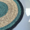 Blue & Natural Seagrass Placemats Set of 4 - Distinctly Living