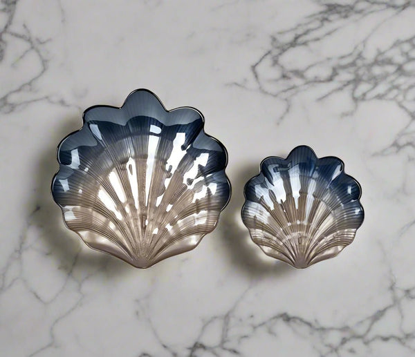 Blue Pearl Glass Dishes - Large or Medium - Distinctly Living