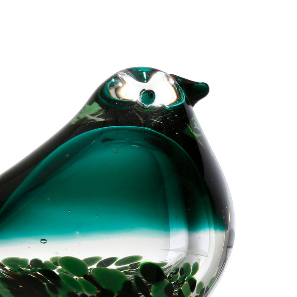 Blue Sparrow Glass Paperweight - Distinctly Living