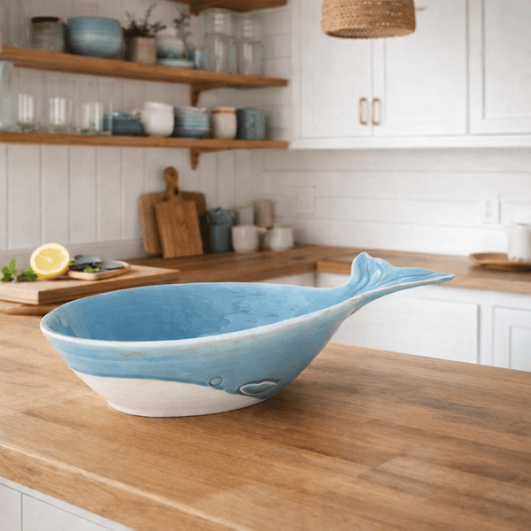 Blue Whale China Bowl - Distinctly Living