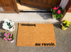 Bonjour, Au Revoir Doormat - Distinctly Living