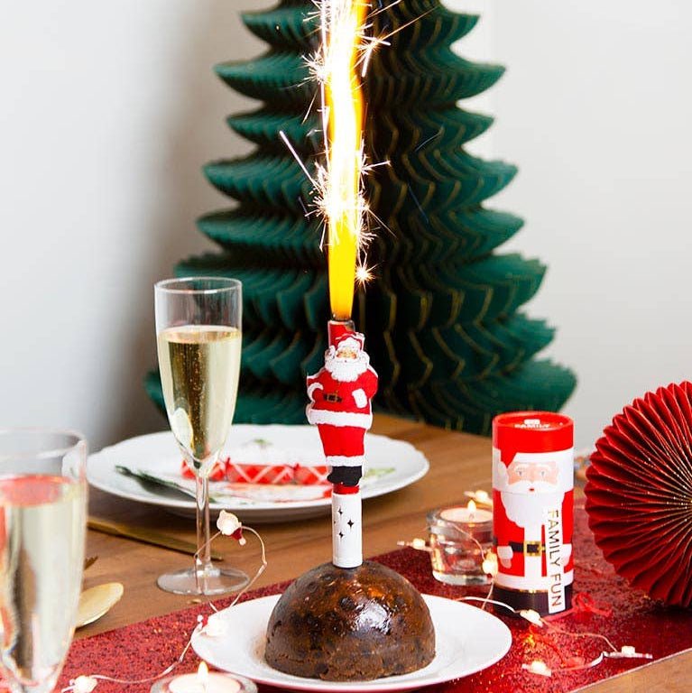 Botanical Santa Singing Ice Fountain - Distinctly Living