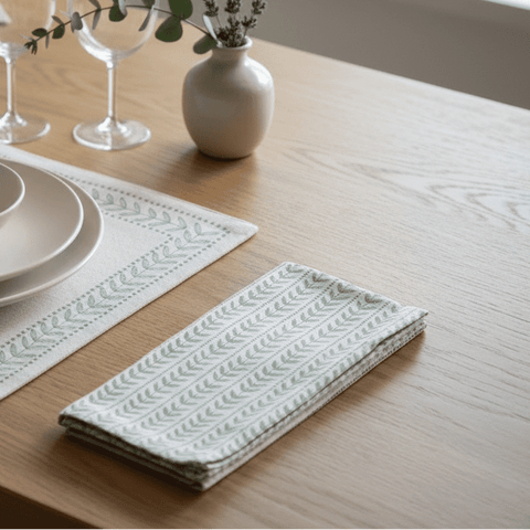 Branch and Leaf Set of 4 Napkins - Distinctly Living