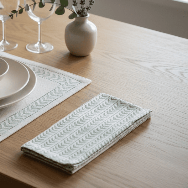 Branch and Leaf Set of 4 Napkins - Distinctly Living