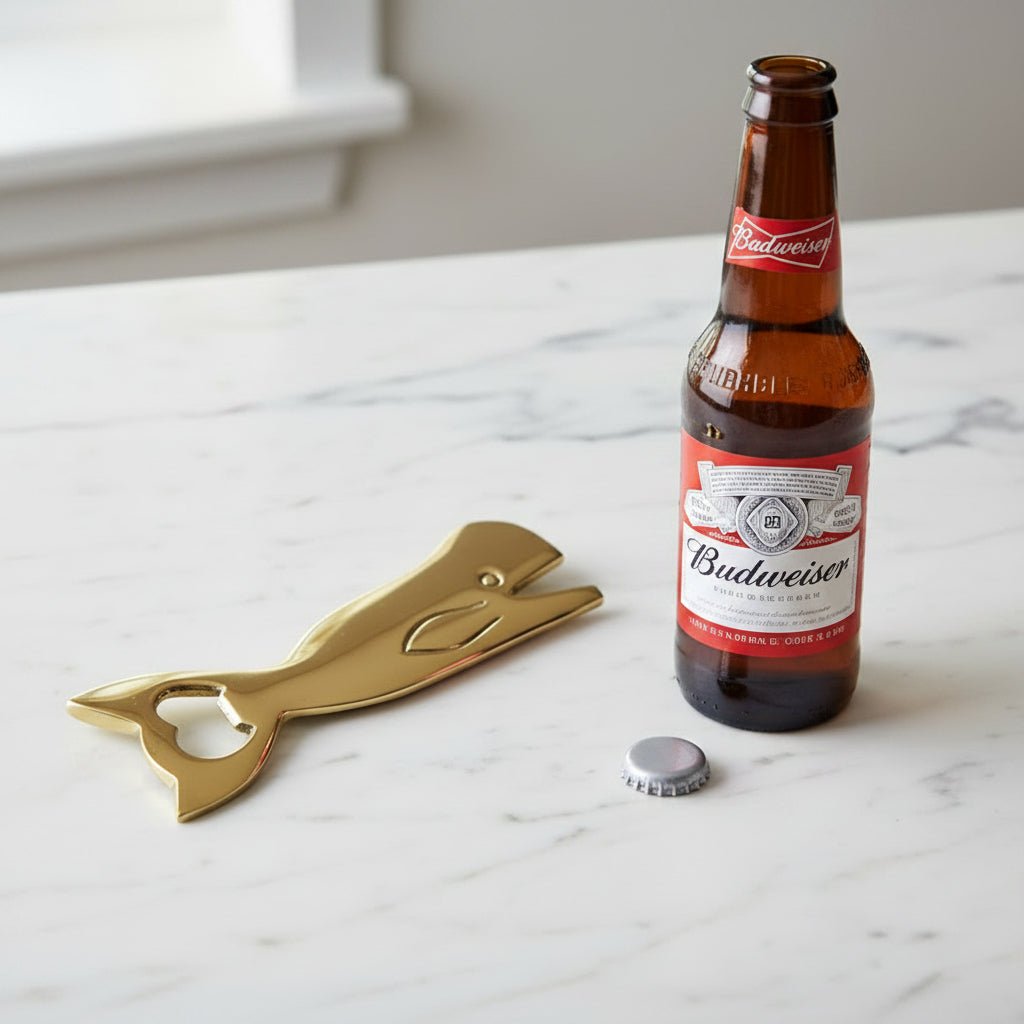 Brass Whale Bottle Opener - Distinctly Living