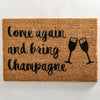 Bring Champagne Doormat - Distinctly Living