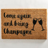 Bring Champagne Doormat - Distinctly Living