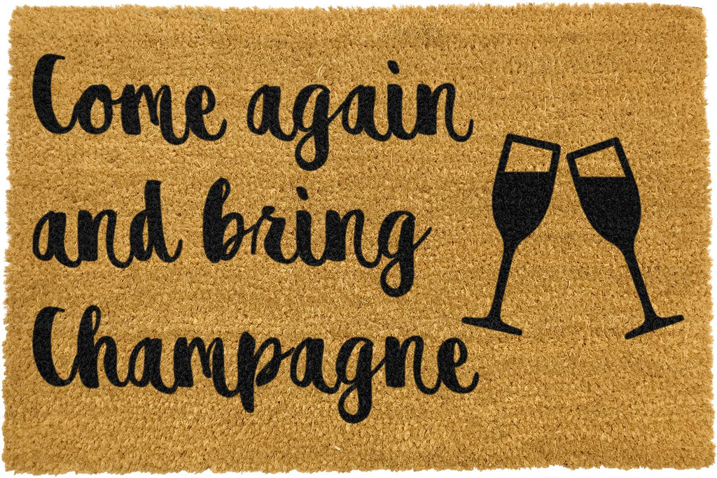 Bring Champagne Doormat - Distinctly Living