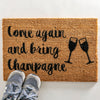 Bring Champagne Doormat - Distinctly Living