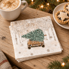 Bringing Home the Tree Paper Napkins - Pack of 20 - Distinctly Living