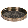 Bronze Tropical Palm Tray - Distinctly Living