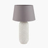 Burgh Pottery Table Lamp and Taupe Shade - Distinctly Living