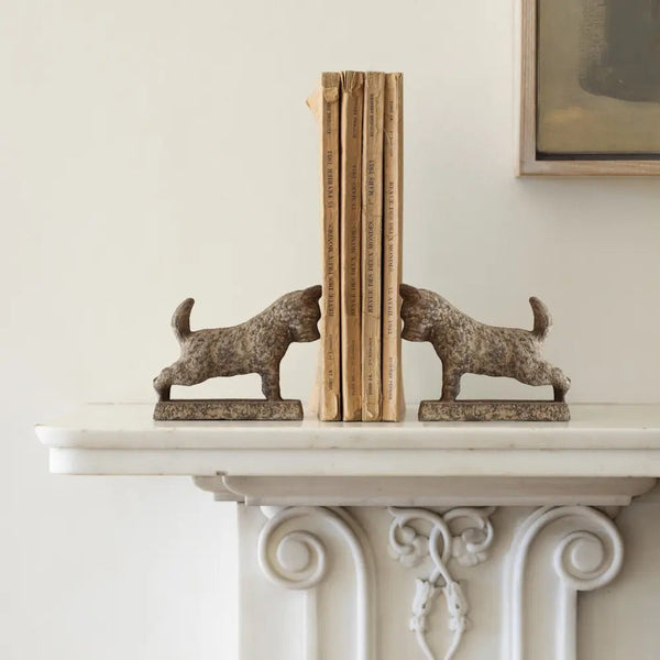 Cast Woof Bookend - Pair - Distinctly Living