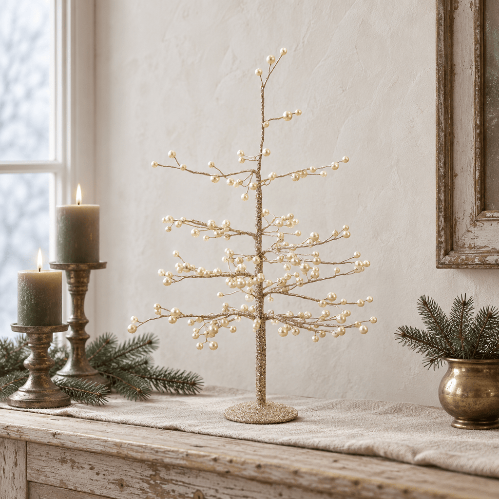 Celeste Pearl and Gold Christmas Tree - Distinctly Living