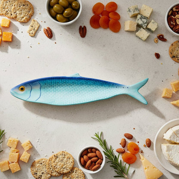 Ceramic Fish Aqua Dish - Distinctly Living