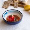Ceramic Grater Bowl - Blue Fish - Distinctly Living