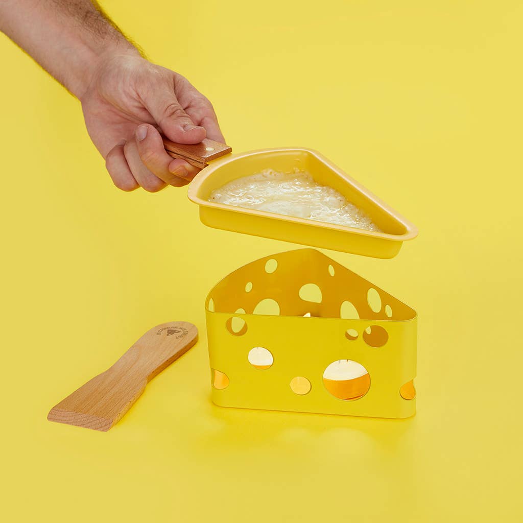 Cheese Shaped Raclette - Gift Boxed - Distinctly Living