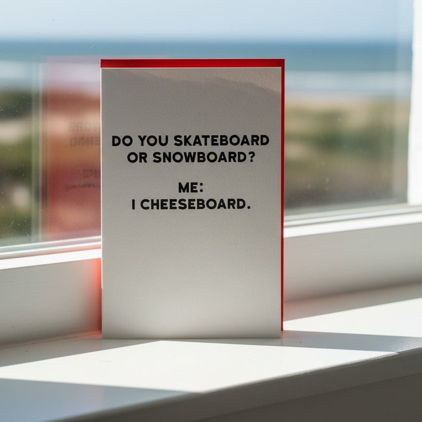 Cheeseboard Greeting Card - Distinctly Living